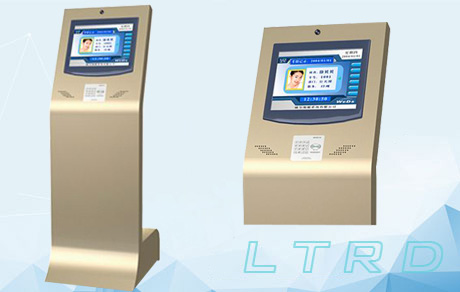 LTRD柜式指纹+卡考勤机